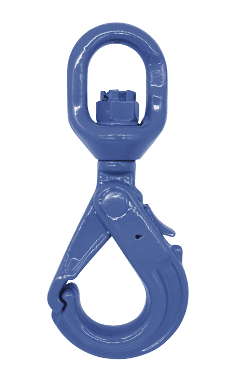 Titan G100 Swivel Self Locking Hook With Grip Latch, With No Bearing T1018SSLHGL